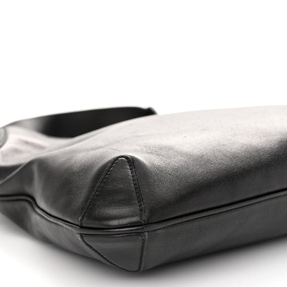 Gucci Calfskin Creole Hobo Black 9 of 10