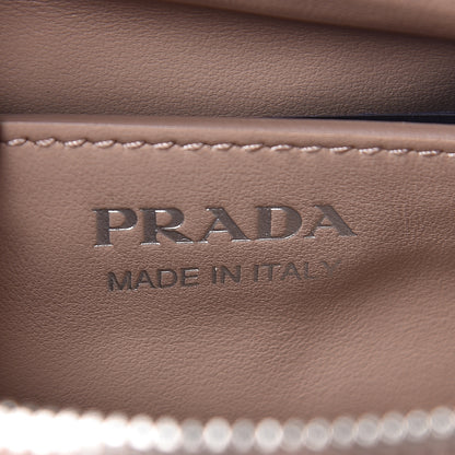 Prada Soft Calfskin Diagramme Crossbody Bag Cipria 6 of 10