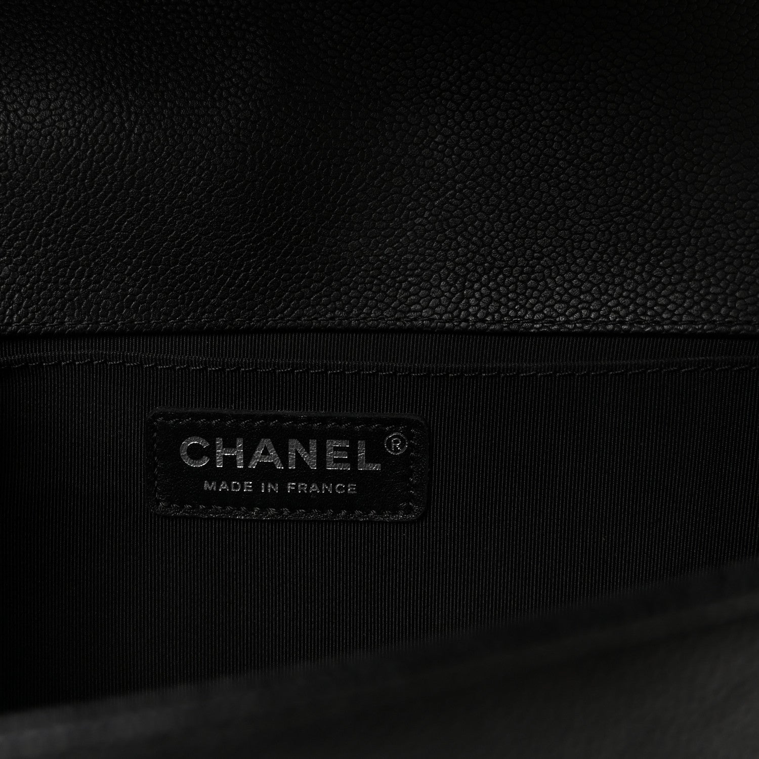 Chanel Caviar Quilted Medium Boy Flap Black 6 of 11