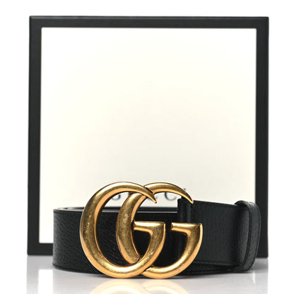 Gucci Calfskin Double G 40mm Belt 100 40 Black 7 of 7