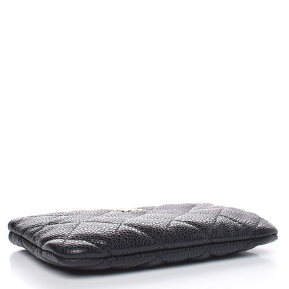 Chanel Caviar Quilted Small Cosmetic Case Black 4 of 8