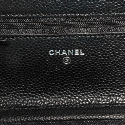 Chanel Caviar Wallet on Chain WOC Black 7 of 8