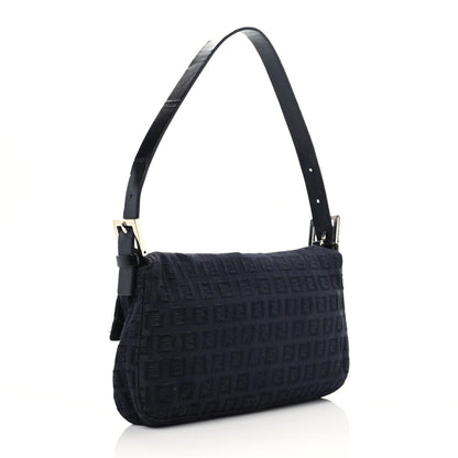 Fendi Zucchino Baguette Black 3 of 18