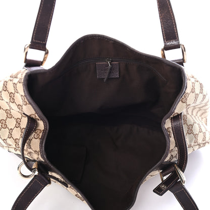 Gucci Monogram Medium Abbey Shoulder Bag Dark Brown 4 of 4