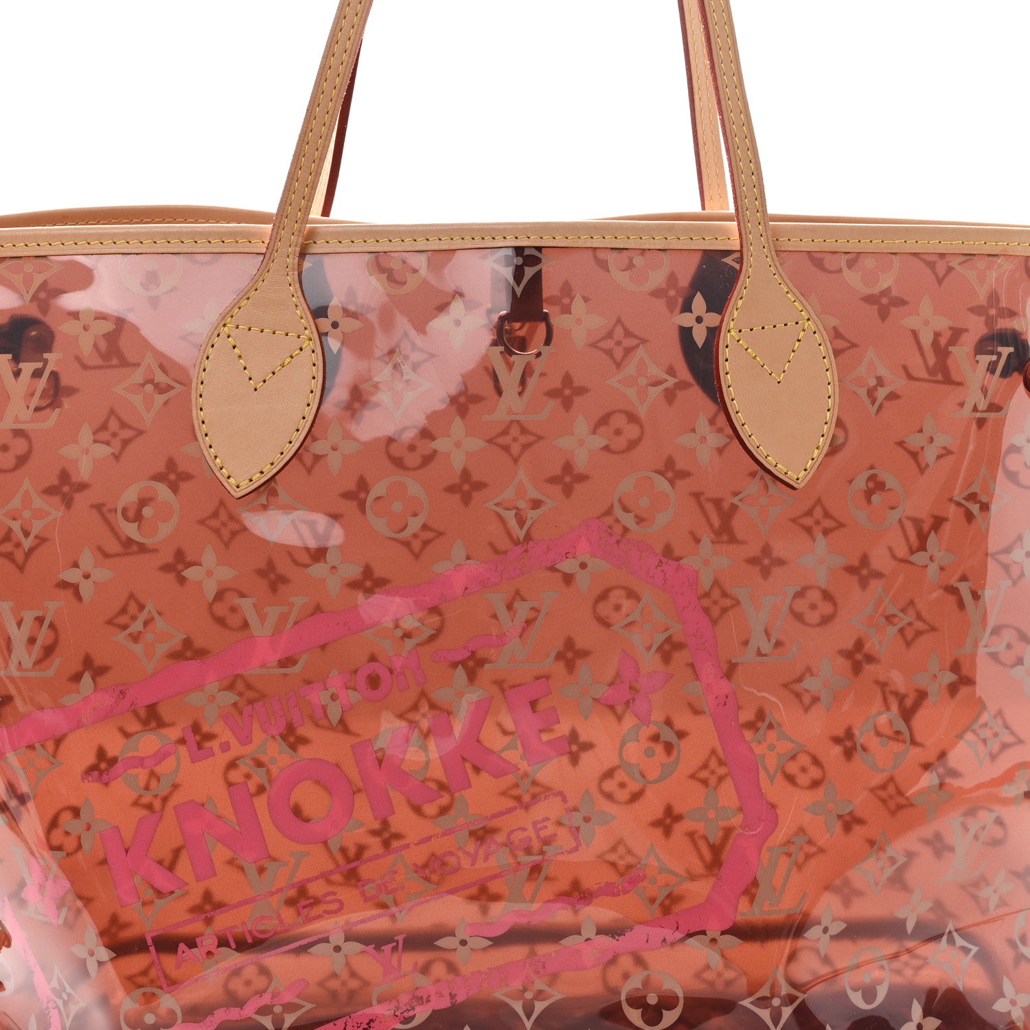 Louis Vuitton Vinyl Monogram Knokke Neverfull GM 8 of 11