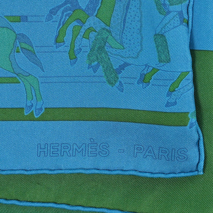 Hermes Silk Dip Dye Carre En Carres Scarf 90 3 of 3