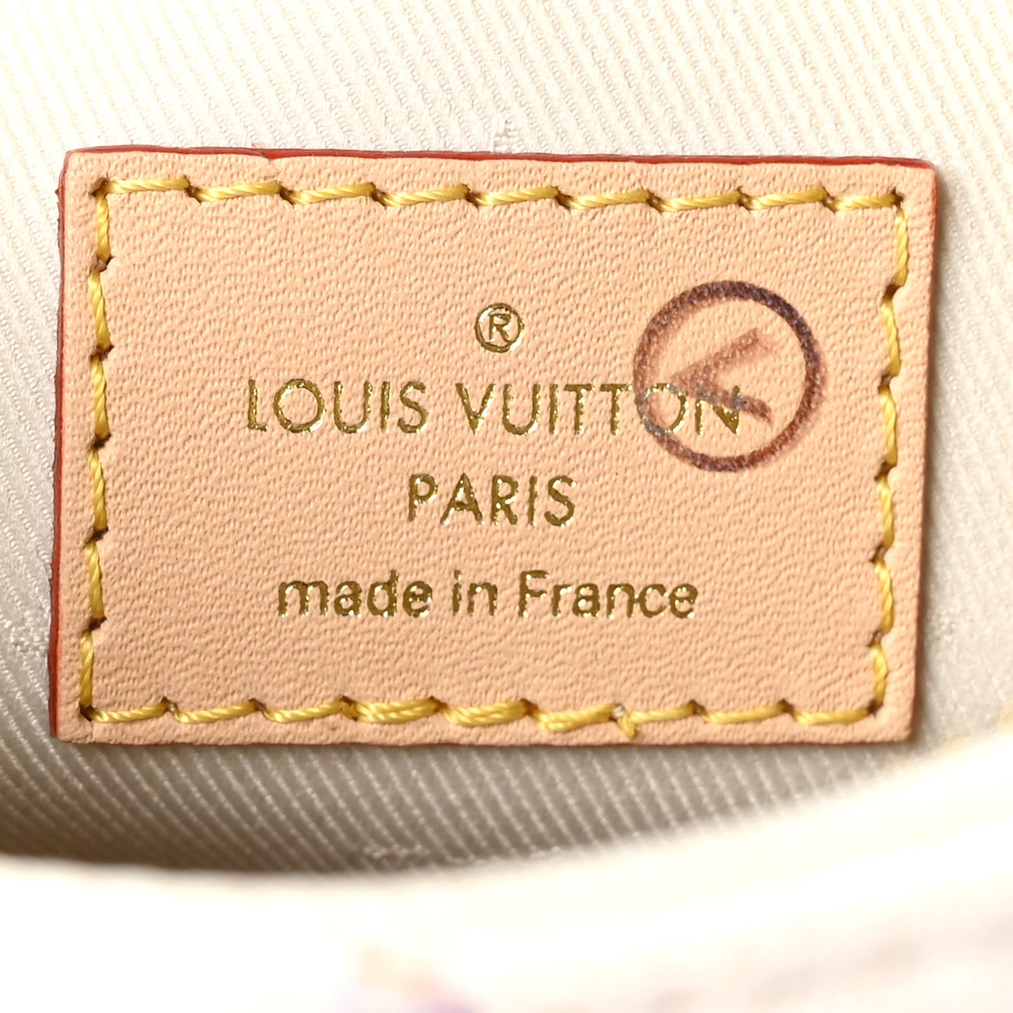 Monogram Jacquard Fabric Speedy Bandouliere 20 Multicolor Beige