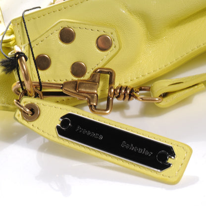 Proenza Schouler Lambskin PS1 Large Satchel Lemon 12 of 14