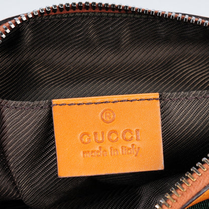 Gucci Monogram Web Small Cosmetic Case Orange 6 of 7