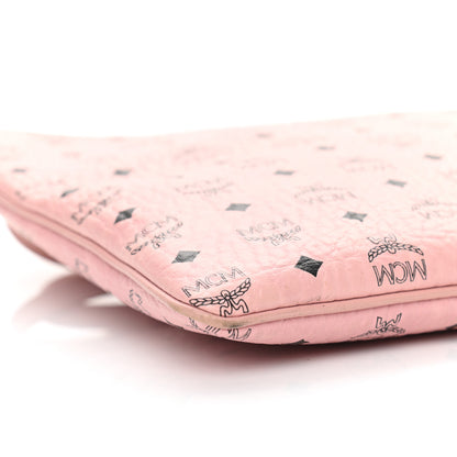 MCM Visetos Medium Crossbody Pouch Soft Pink 9 of 10