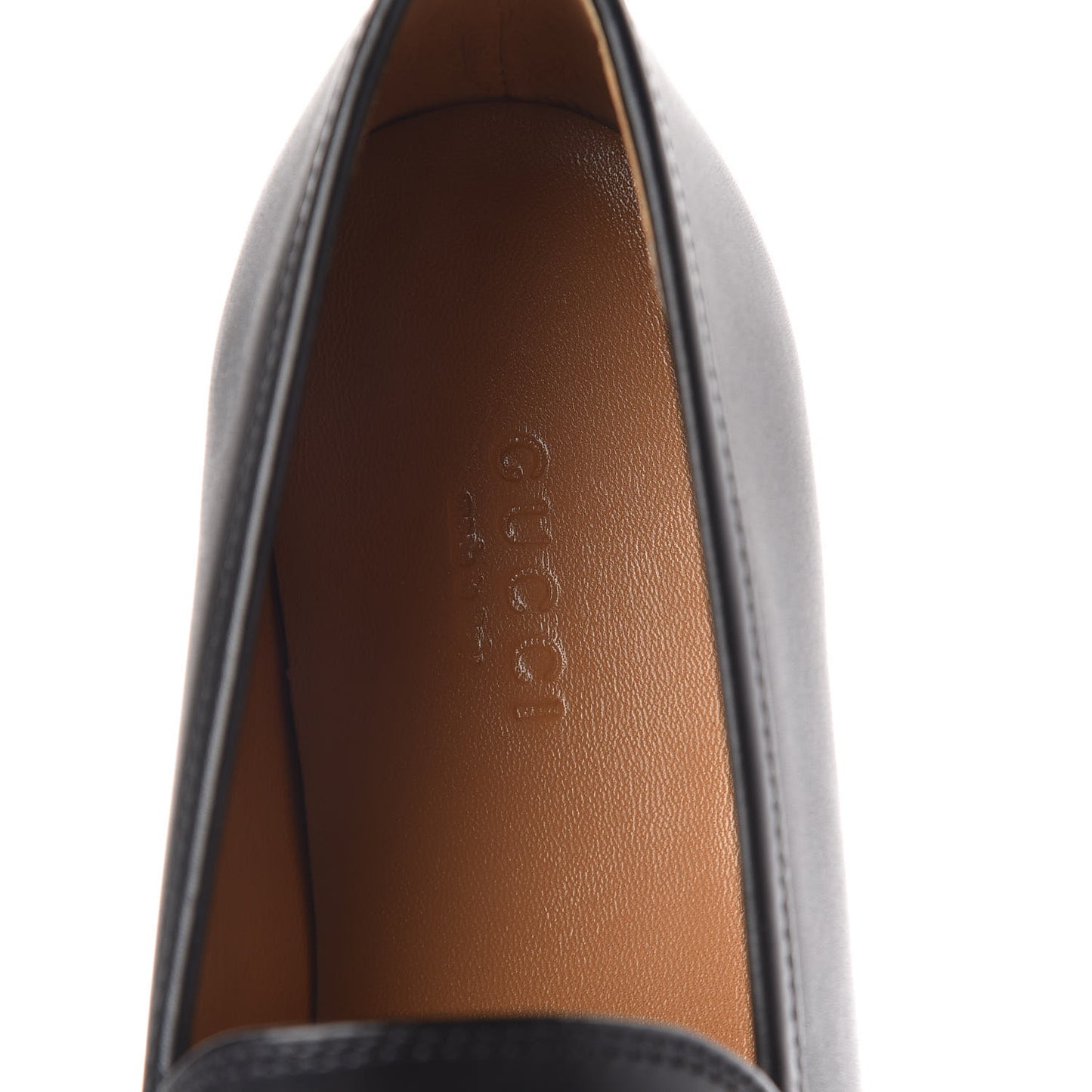 Calfskin Womens Jordaan Loafers 35 Black