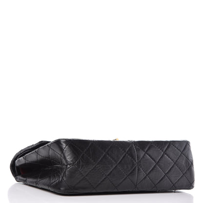 Chanel Aged Calfskin Quilted 2.55 Reissue 226 Flap Black 4 of 10