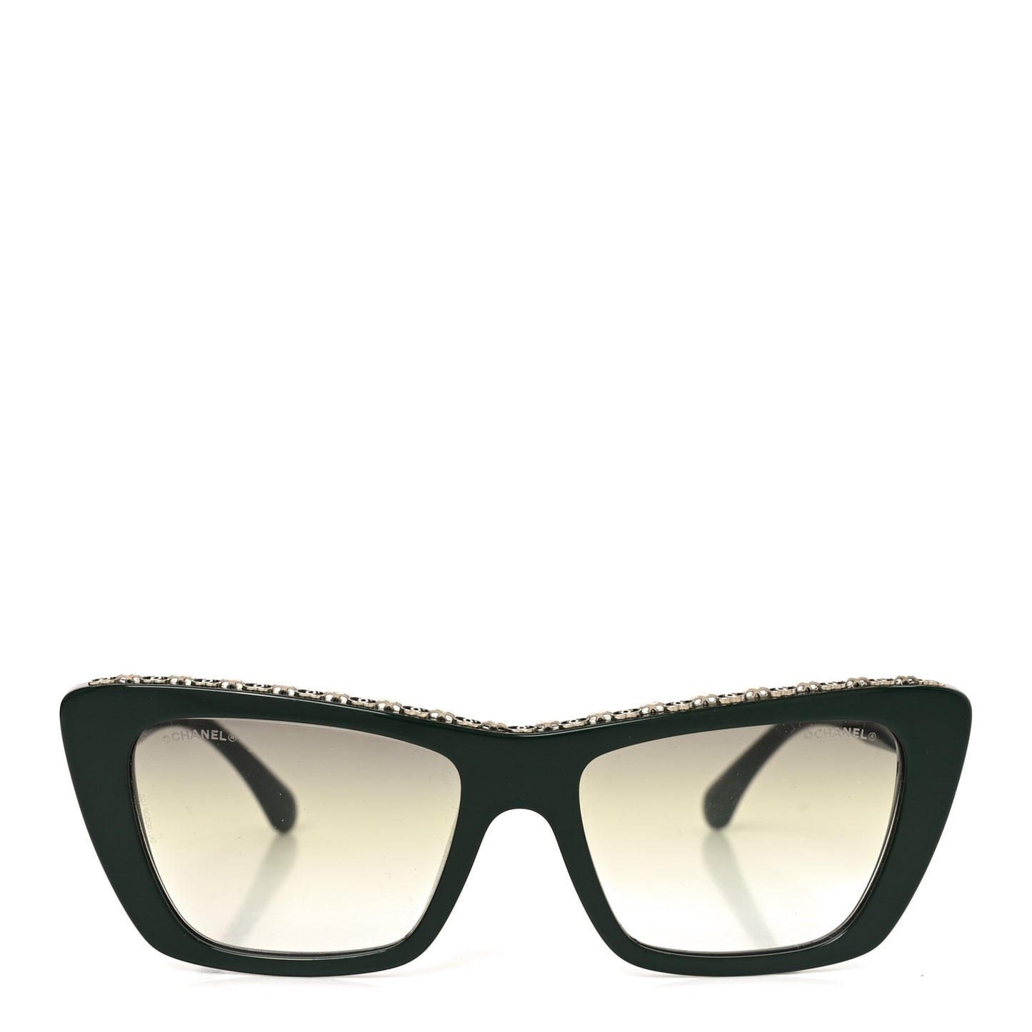 Acetate Butterfly Sunglasses 5540-A Green