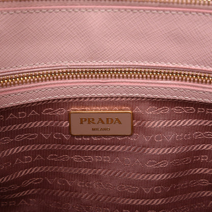 Prada Saffiano Small Galleria Double Zip Tote Orchidea 7 of 15