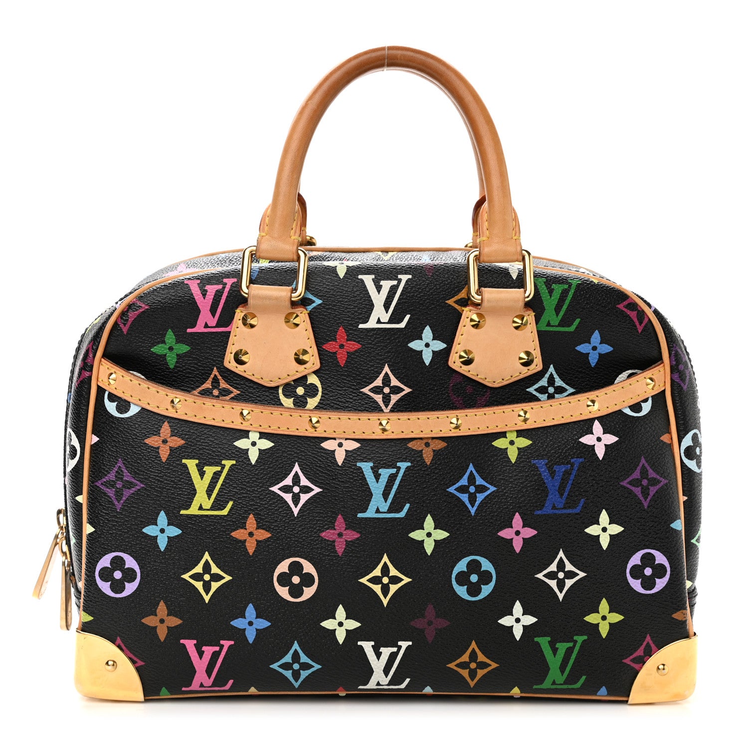 Louis Vuitton Monogram Multicolor Trouville Black 1 of 12