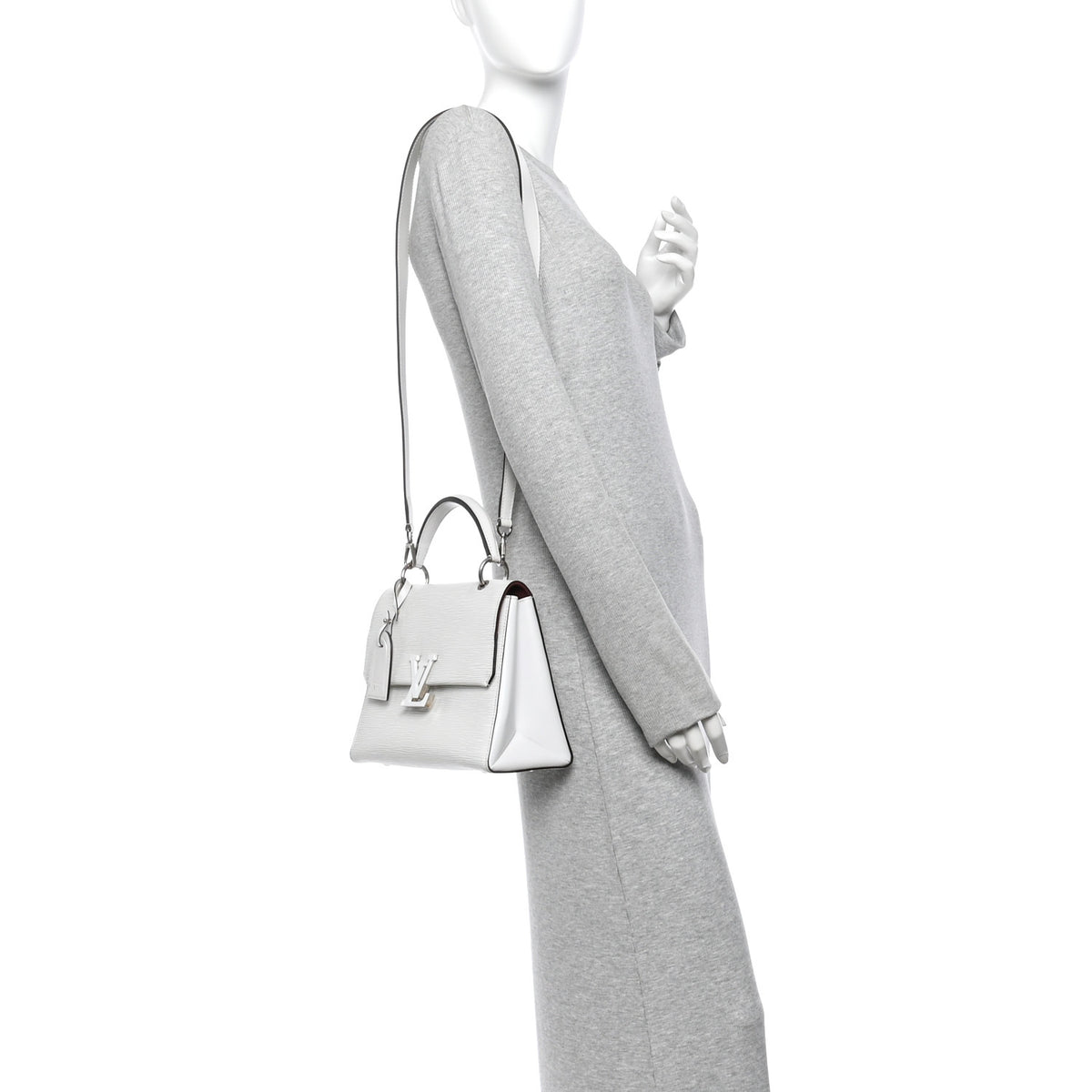 Louis Vuitton Epi Grenelle PM White 2 of 11