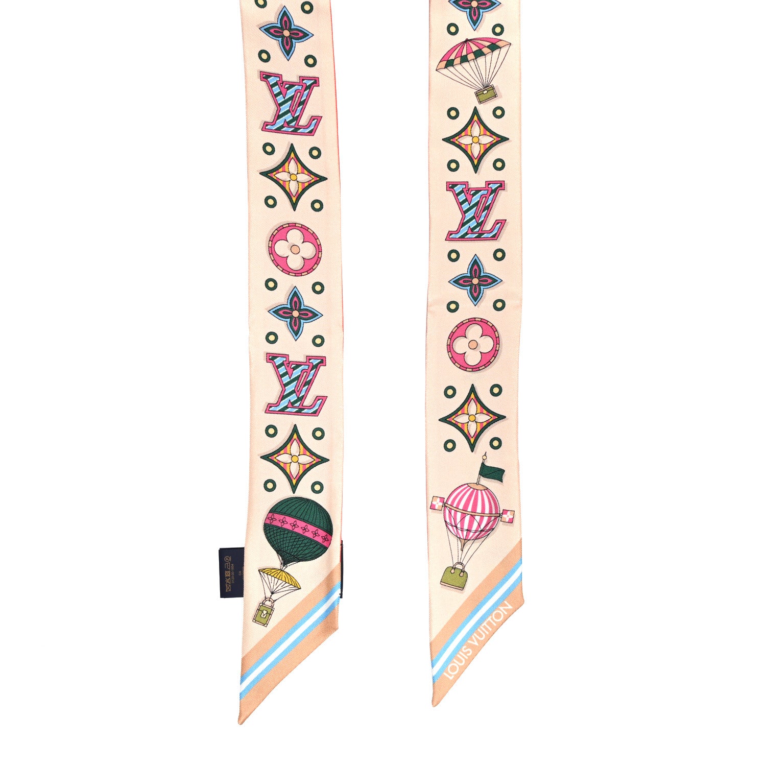 Louis Vuitton Silk Monogram The Cloud BB Bandeau Rose 2 of 3