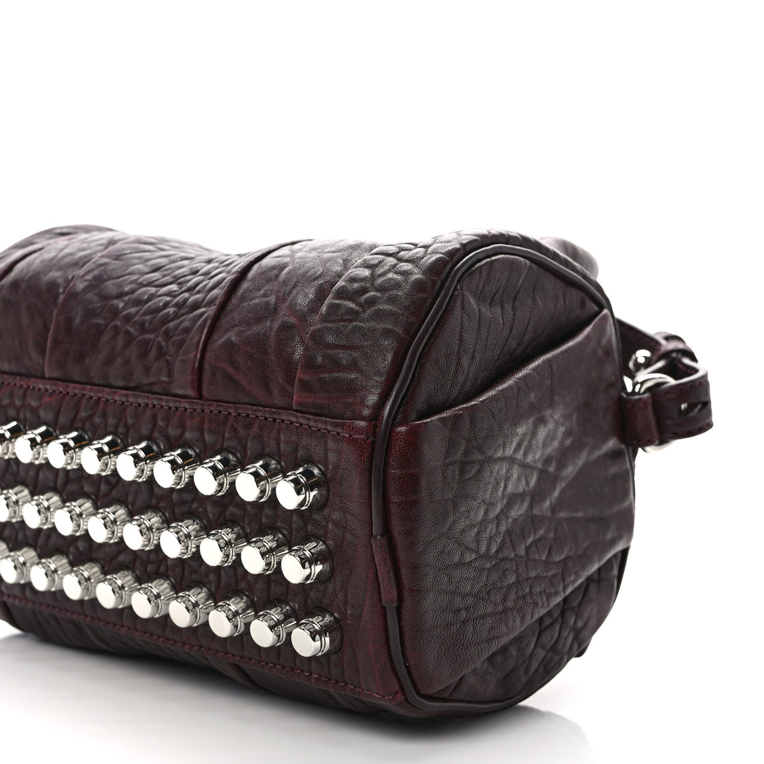 Alexander Wang Pebbled Calfskin Mini Rockie Matte Beet 8 of 8