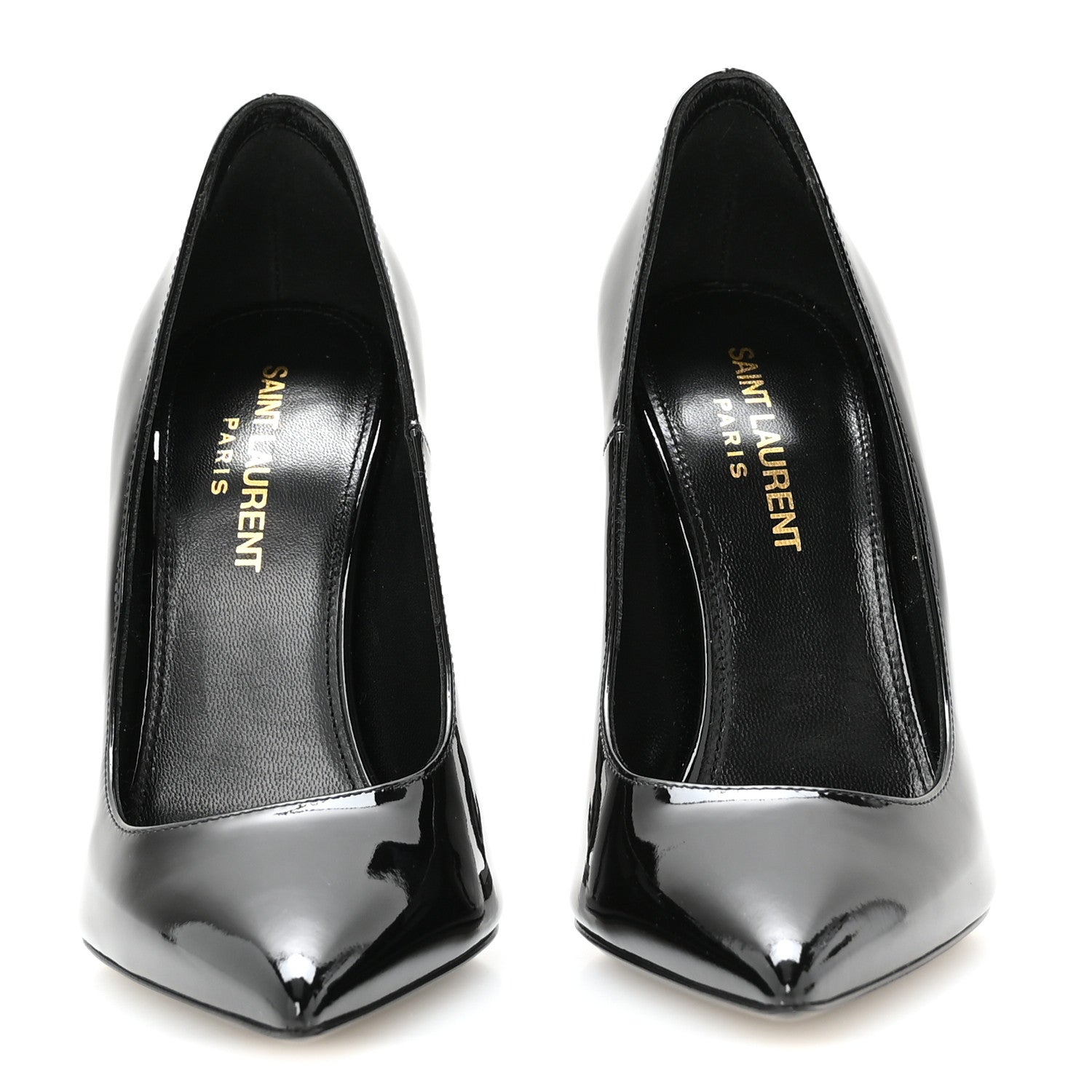Saint Laurent Patent Opyum 110 Pumps 35.5 Black 3 of 9