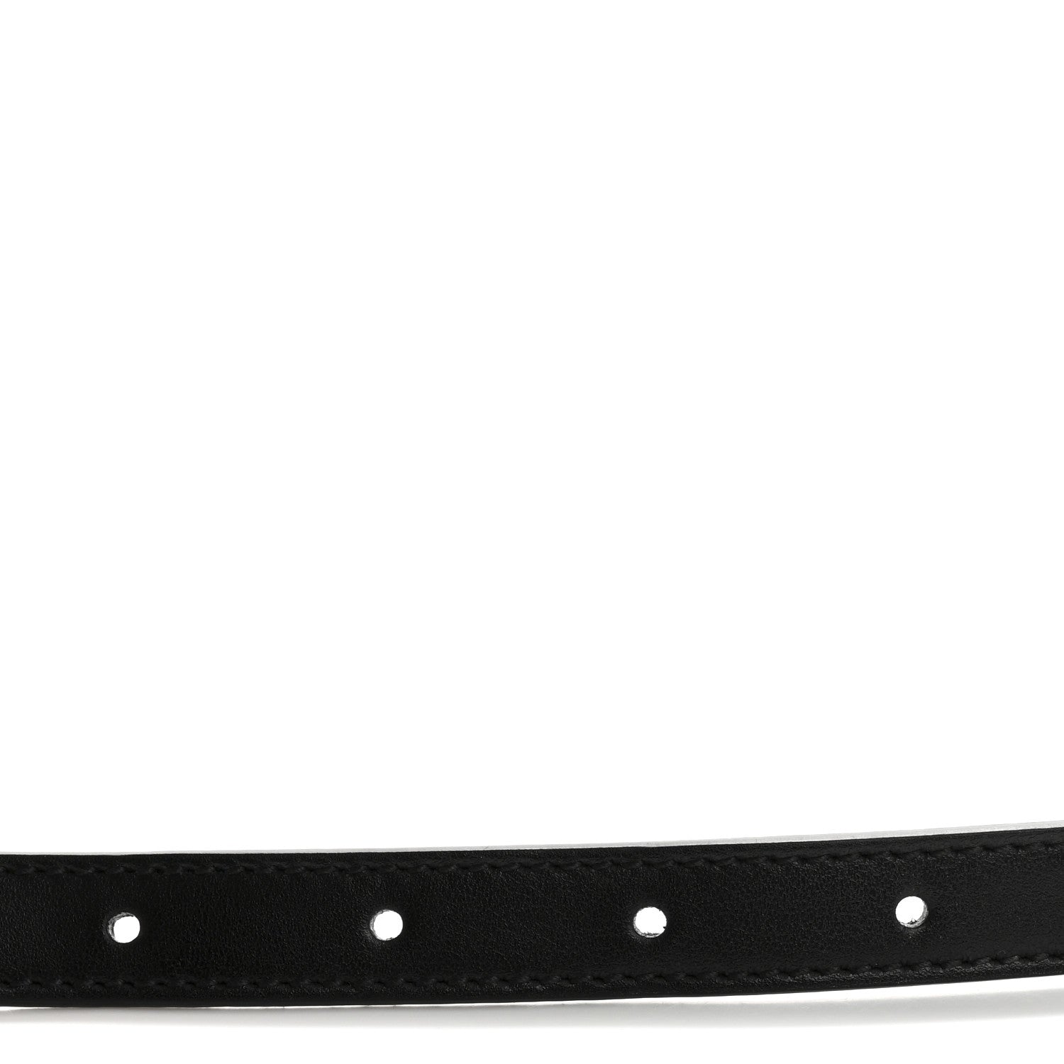 Gucci Calfskin Round Interlocking G 20mm Belt 110 44 Black 3 of 5