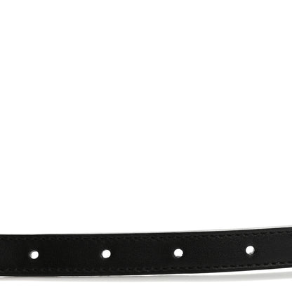 Gucci Calfskin Round Interlocking G 20mm Belt 110 44 Black 3 of 5