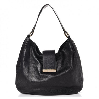 Gucci Guccissima Large New Ladies Web Hobo Black 1 of 20