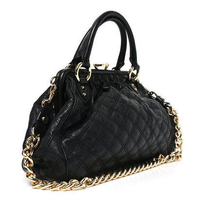 Marc Jacobs Calfskin Quilted Stam Black 3 of 9