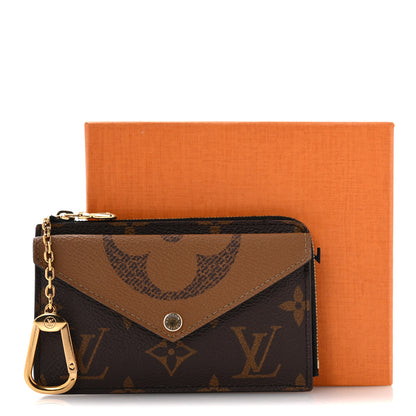 Louis Vuitton Reverse Monogram Recto Verso Card Holder Brown 10 of 10