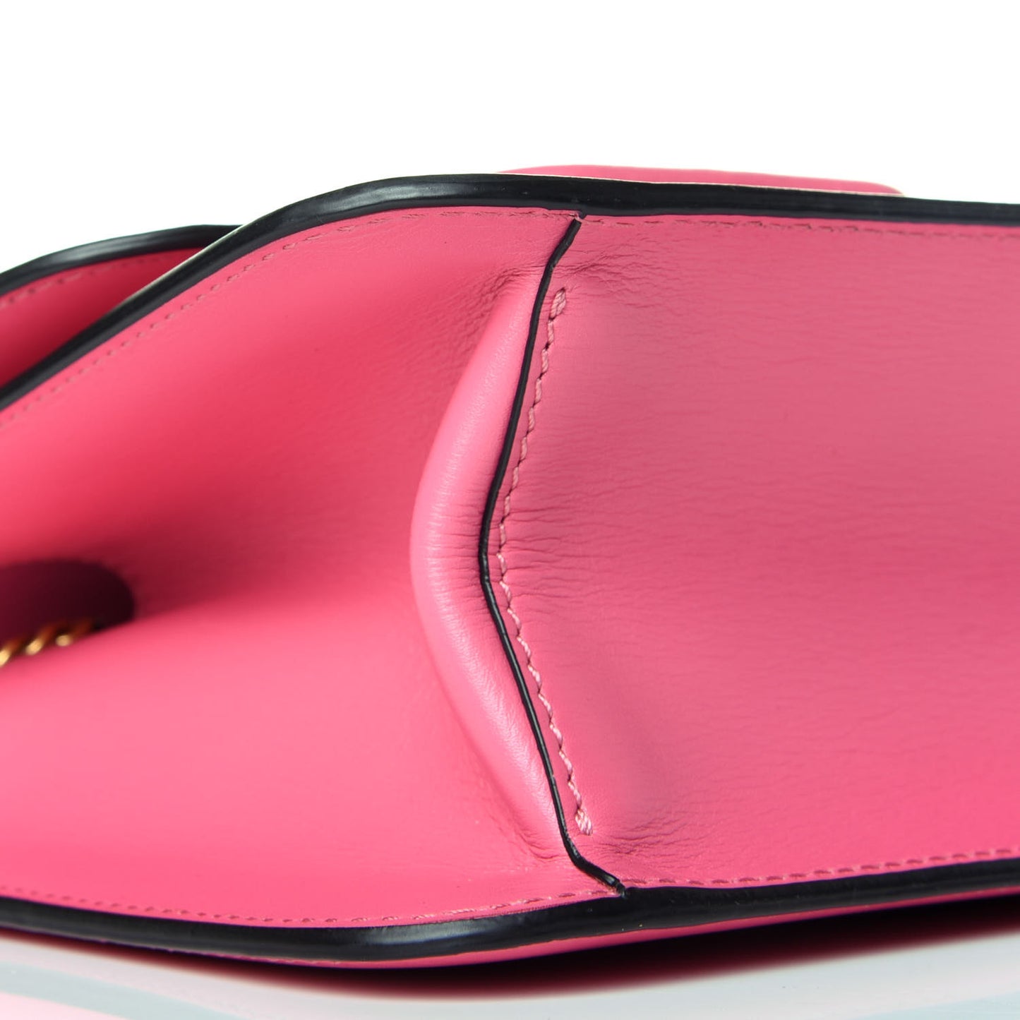 Smooth Calfskin Small VSling Shoulder Bag Pink