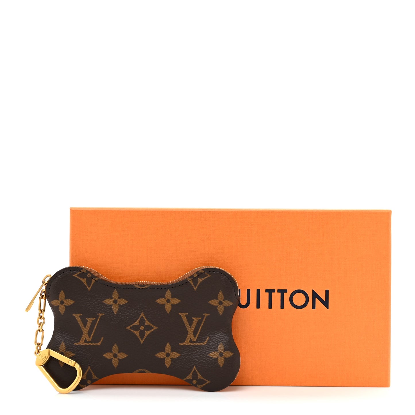 Monogram Bone Key Pouch