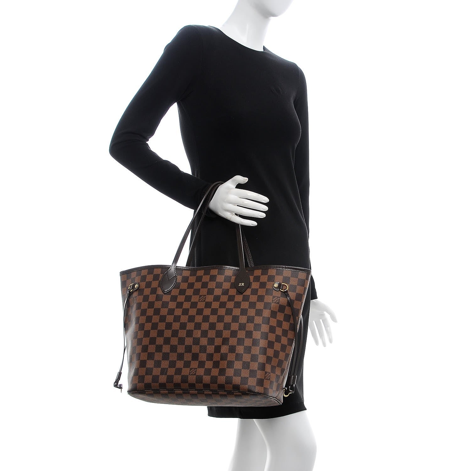 Louis Vuitton Damier Ebene Neo Neverfull MM 2 of 13