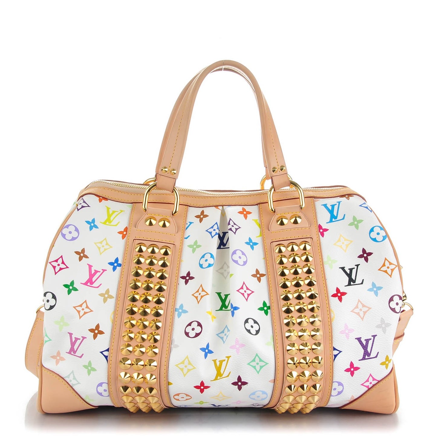Monogram Multicolor Courtney GM White