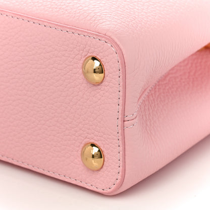 Louis Vuitton Taurillon Scrunchie Capucines BB Bubble Gum Pink 6 of 9