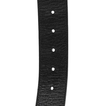Gucci Textured Calfskin Double G 40mm Belt 80 32 Black 4 of 6