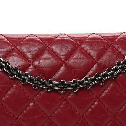 Chanel Aged Calfskin Quilted 2.55 Reissue 225 Flap Red 8 of 11