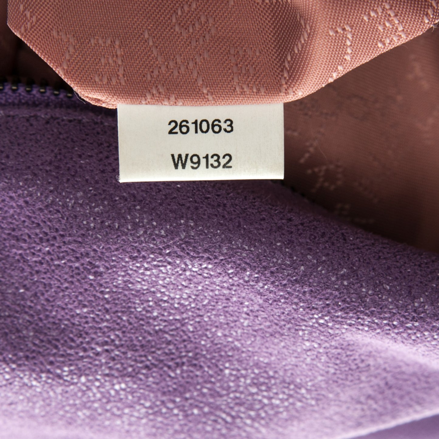 Shaggy Deer Small Falabella Tote Purple