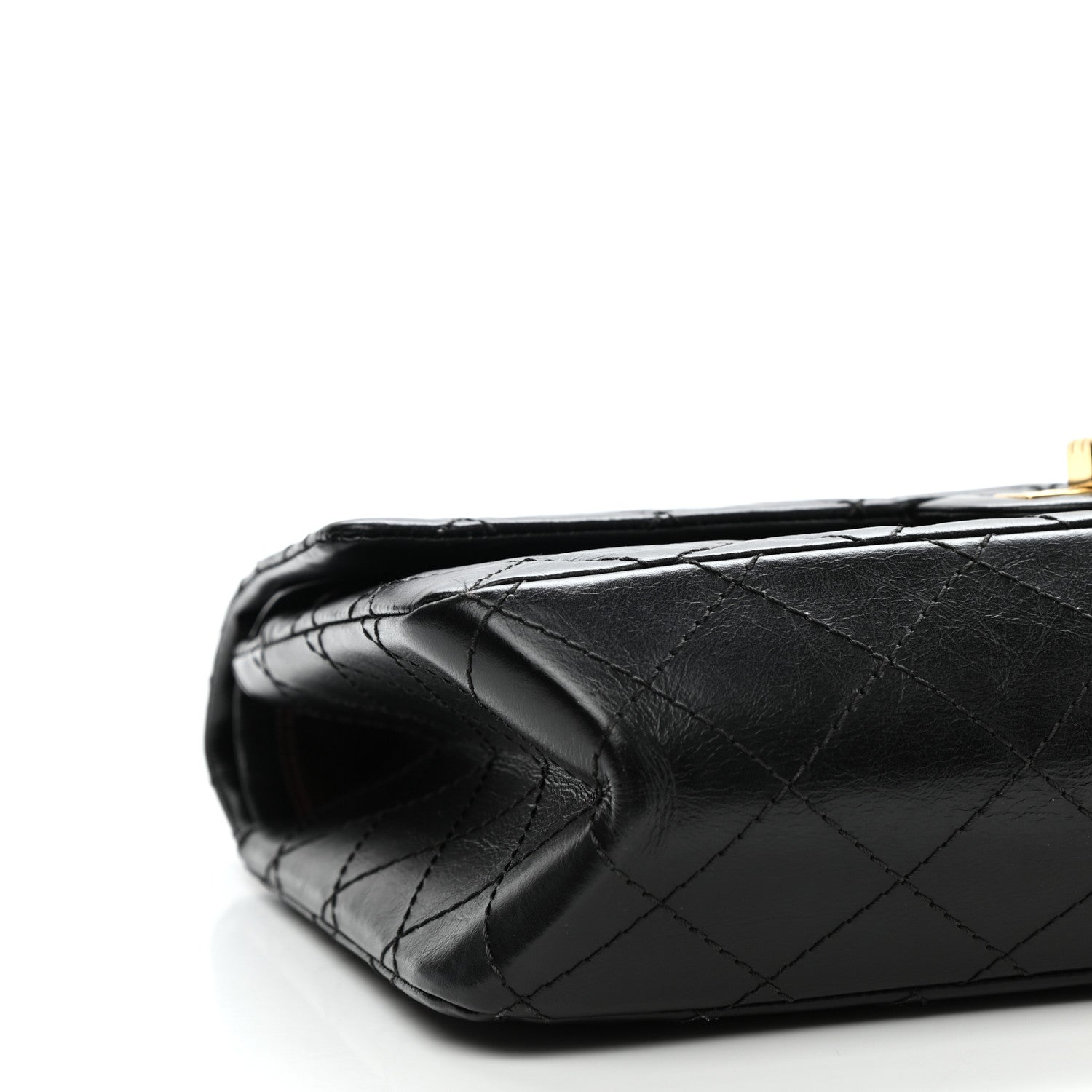 Chanel Aged Calfskin Quilted 2.55 Reissue 226 Flap Black 9 of 14