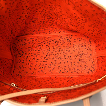 Louis Vuitton Catogram Neverfull MM Marron 6 of 10