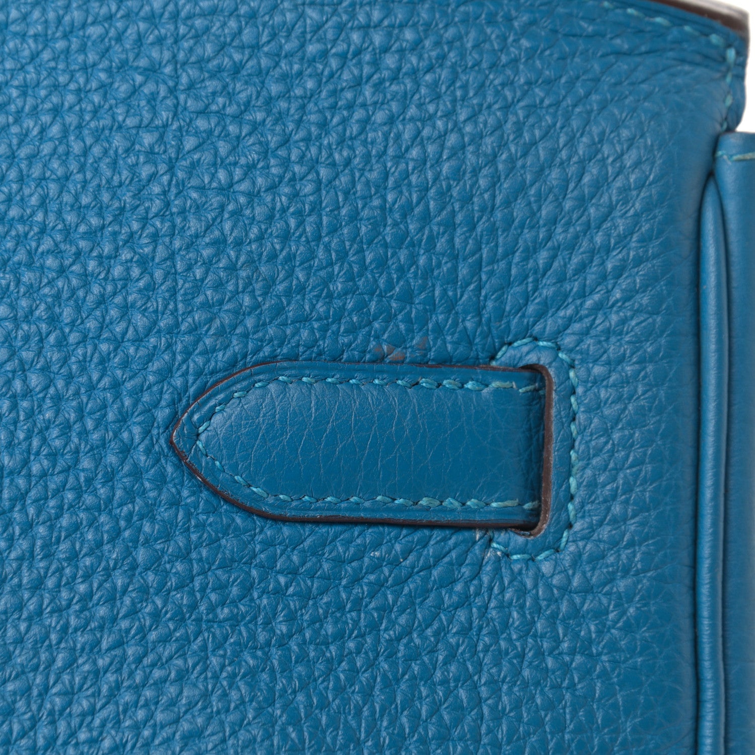 Hermes Togo Birkin 35 Bleu Azteque 28 of 29