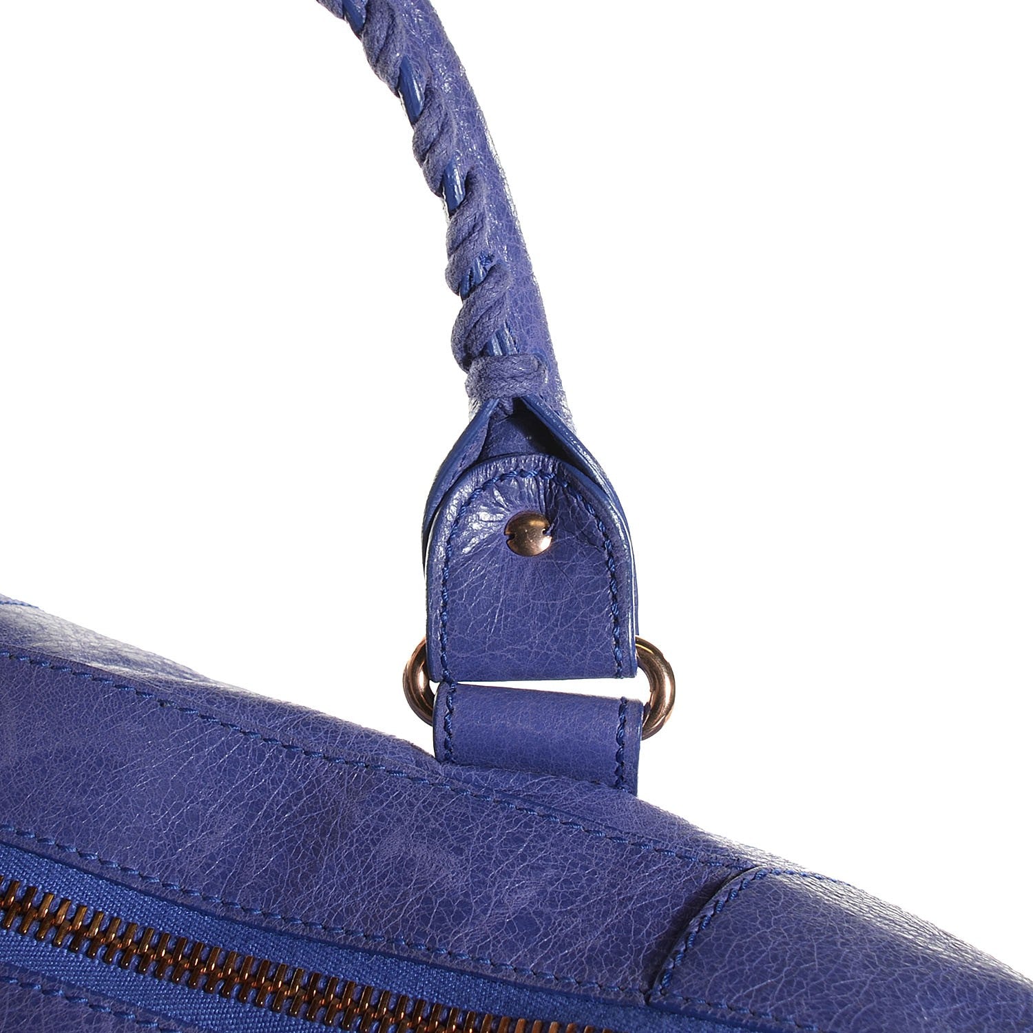 Balenciaga Agneau Giant 21 Rose Gold Hardware Work Bleu Lavande 11 of 12