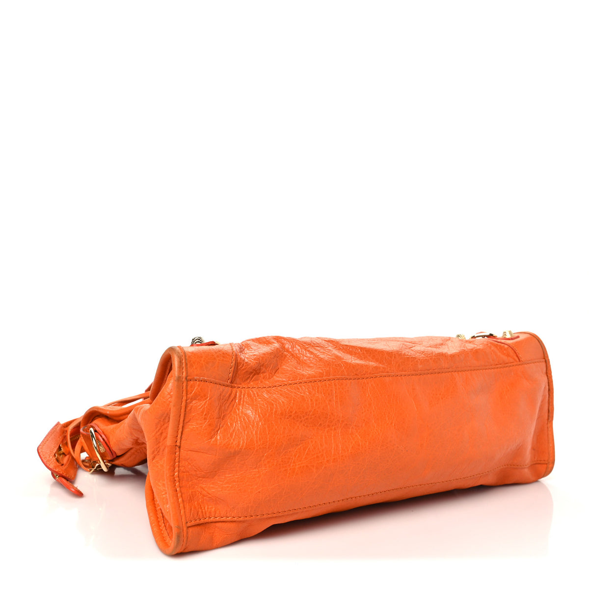 Balenciaga Agneau Giant 12 Gold Hardware City Tangerine 5 of 11
