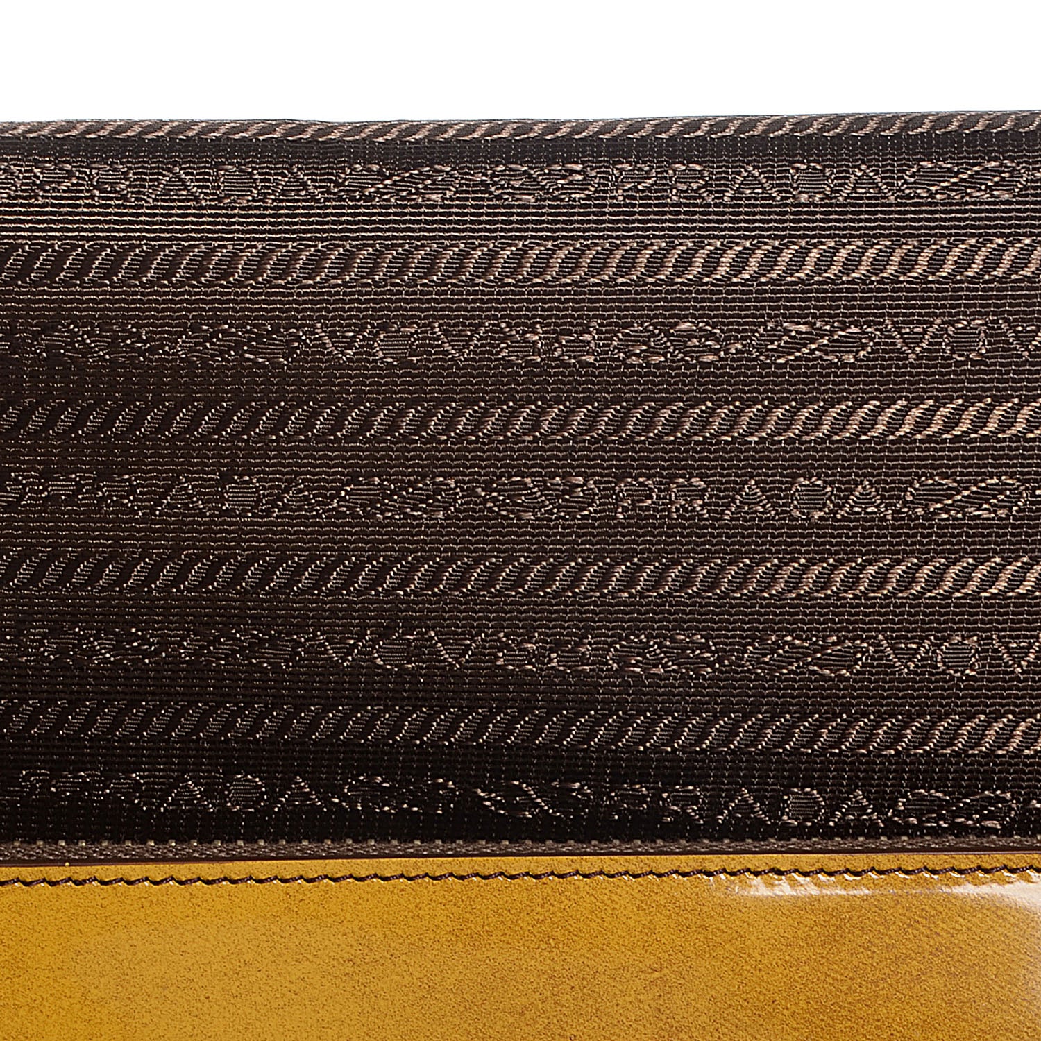 Prada Spazzolato Medium Double Zip Tote Sole Fume 9 of 12