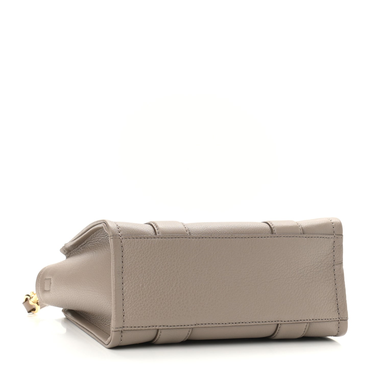 Grained Calfskin The Tote Bag Taupe
