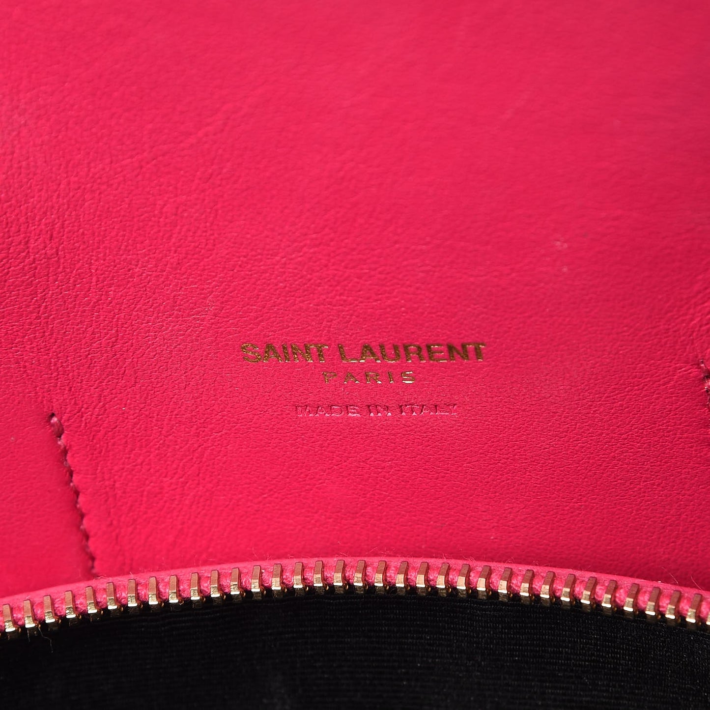 Calfskin Small Sac De Jour Black Fuchsia
