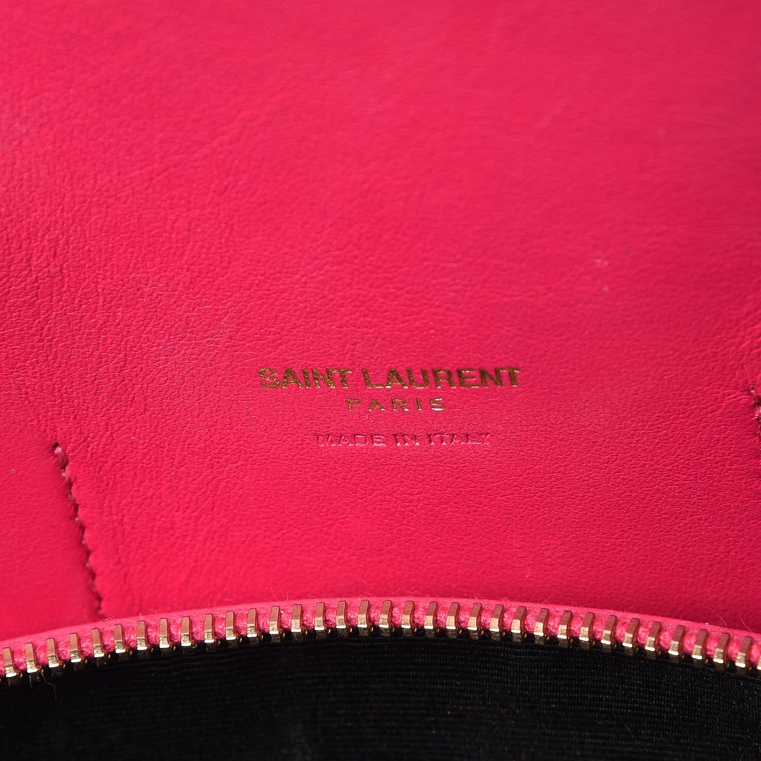 Saint Laurent Calfskin Small Sac De Jour Black Fuchsia 7 of 13