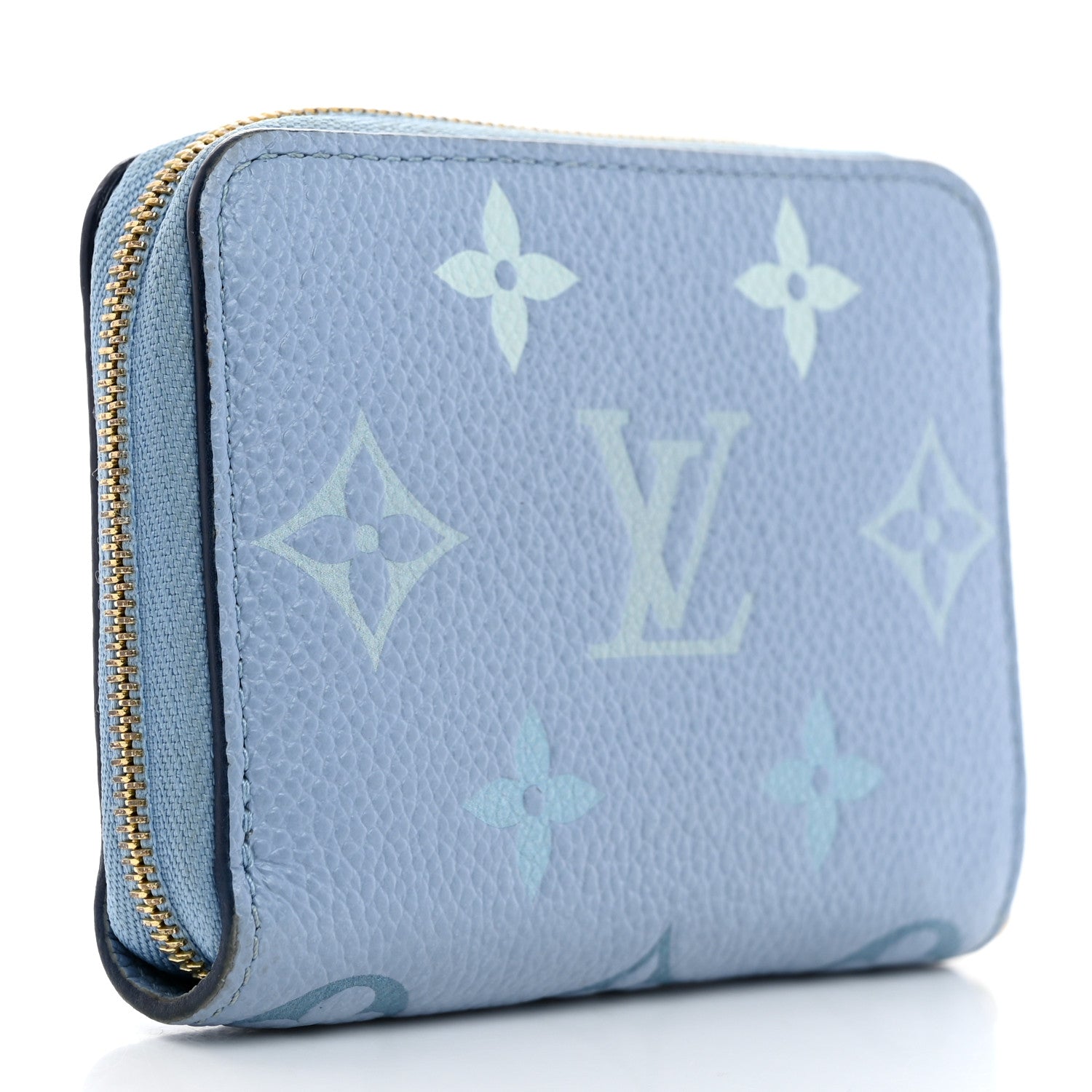 Louis Vuitton Empreinte Monogram Giant By The Pool Zippy Coin Purse Summer Blue 3 of 6