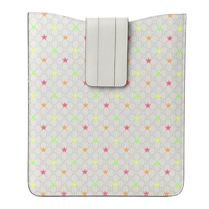 Gucci GG Supreme Monogram Stars iPad Case White 1 of 6