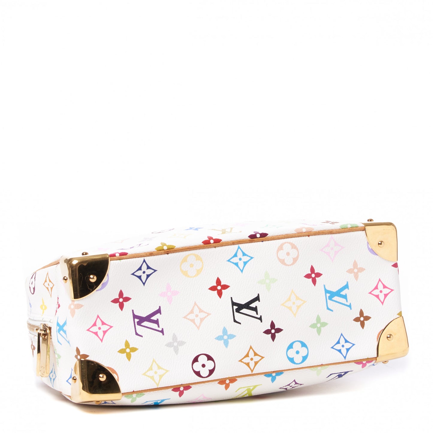 Monogram Multicolor Trouville White