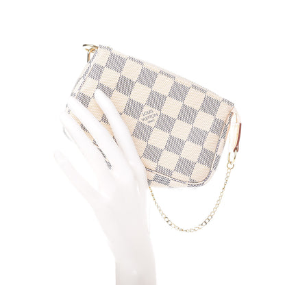Louis Vuitton Damier Azur Mini Pochette Accessories 2 of 8