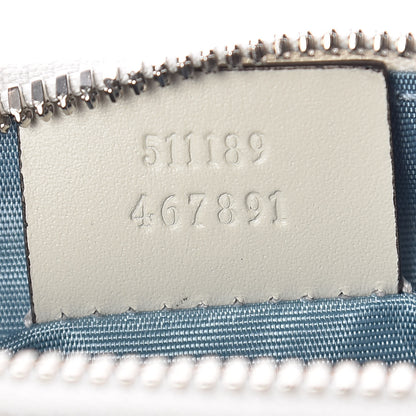 Gucci X SEGA Calfskin GUCCY Stars Mini Dome Shoulder Bag Mystic White Gold 9 of 10